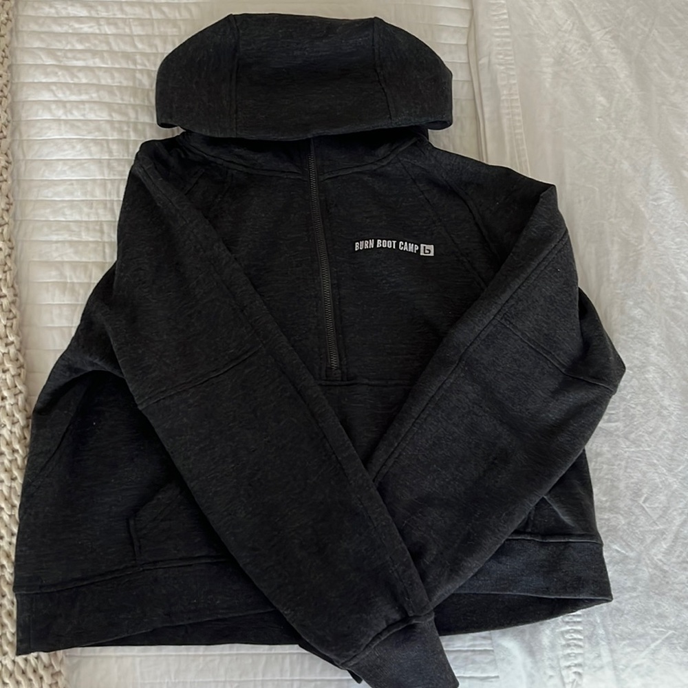 Burn Bootcamp Cropped Hoodie